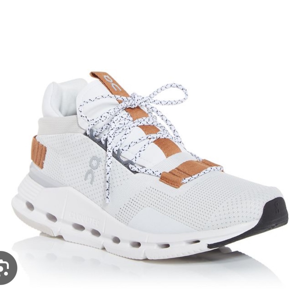 On Running Cloudnova Women’s Running Shoes White/Pearl